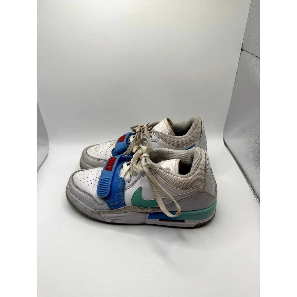 Nike Air Jordan Legacy 312 Low GS FN8896-131 Boys 4 Sneaker White‎ Leather Shoes